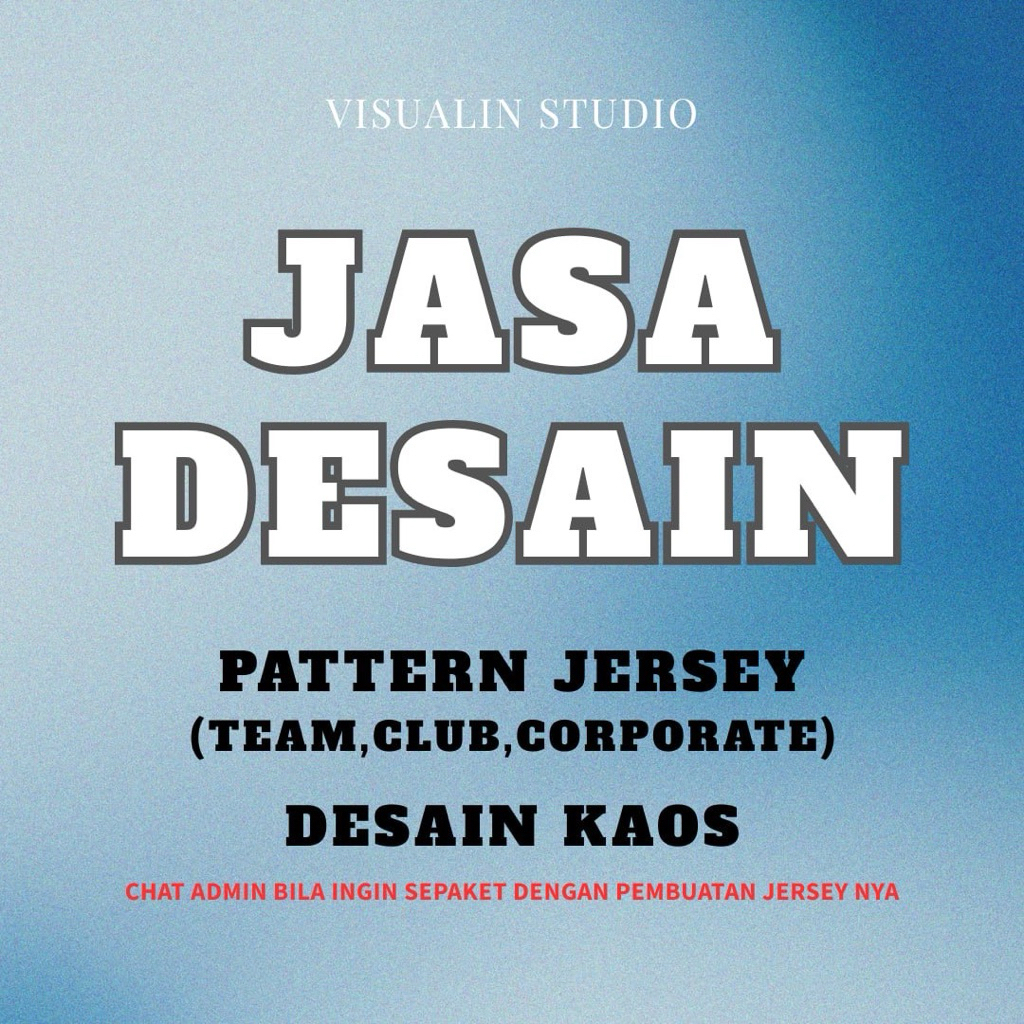 Desain Jersey Full Costum - Untuk Tim Bola,Futsal,Lari & Penembak Profesional