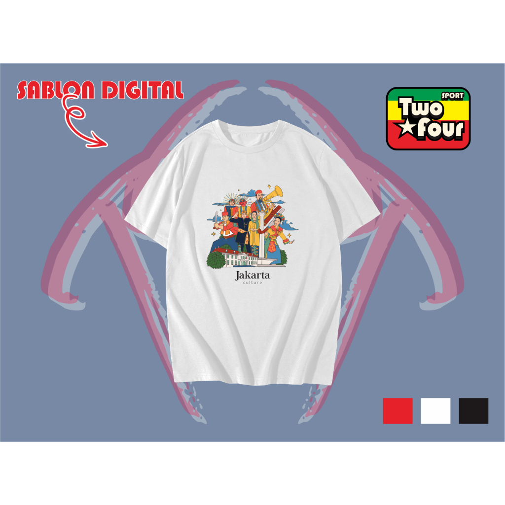 KAOS OLEH OLEH JAKARTA - BAJU OLEH OLEH JAKARTA MONAS  - KAOS OLEH OLEH ONDEL ONDEL JAKARTA BANYAK M
