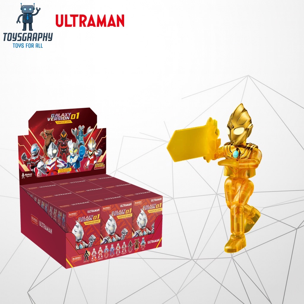 Blokees Ultraman Galaxy Version GV01 Giants Of Light GV 01 Blind Box