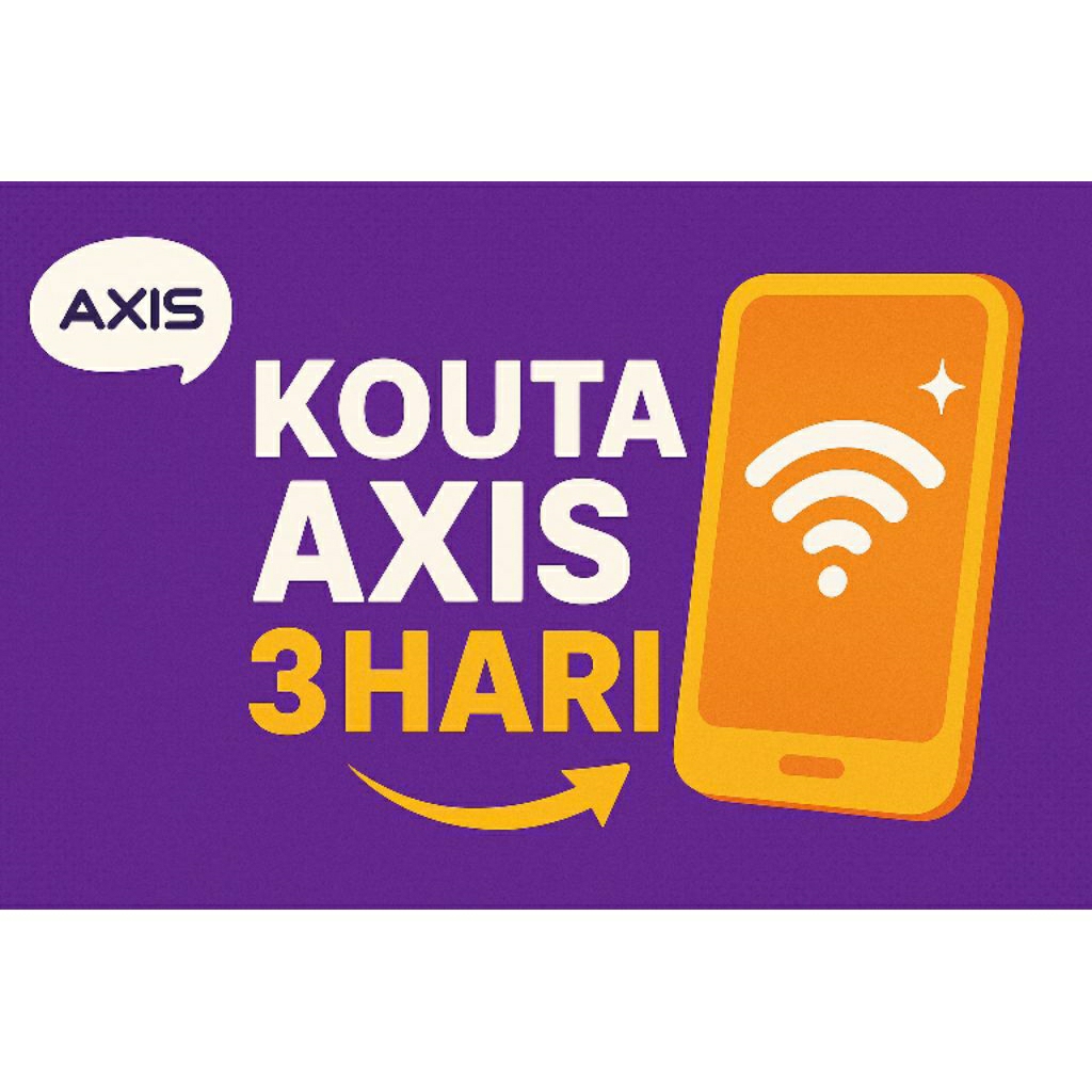 Paket Internet AXIS 3 Hari – Kuota Murah