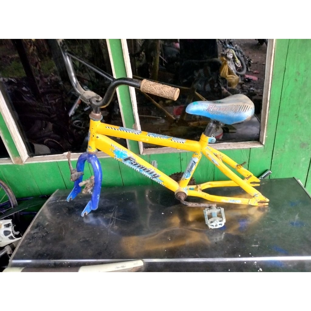 frame /rangka sepeda bmx ukuran 16