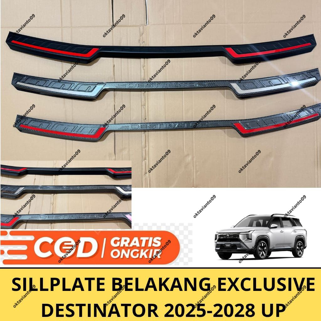 Sillplate Belakang Mitsubishi Destinator 2025 2026 2027 Exclusive
