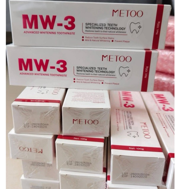 PASTA GIGI METOO MW-3 ADVANCED WHITENING PEMUTIH GIGI