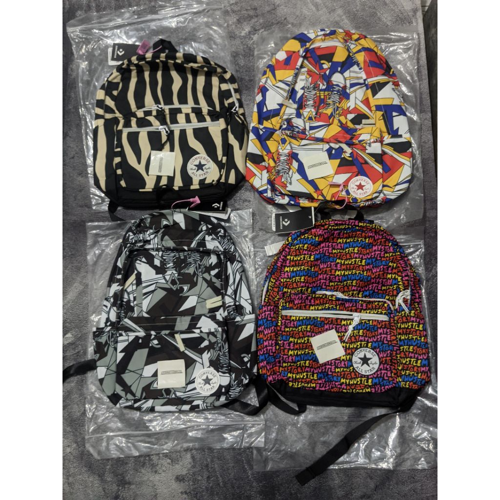 TAS RANSEL CONVERSE MOTIF COMIC DAN LAIN LAIN TAS SEKOLAH TAS KULIAH TAS KERJA BP CONVERSE