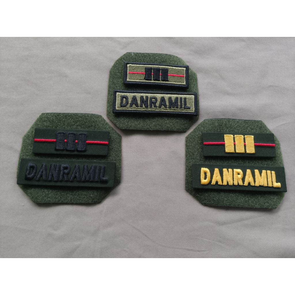 BORDIR TOPI PET TNI PDH PDL MATRA AD DLL