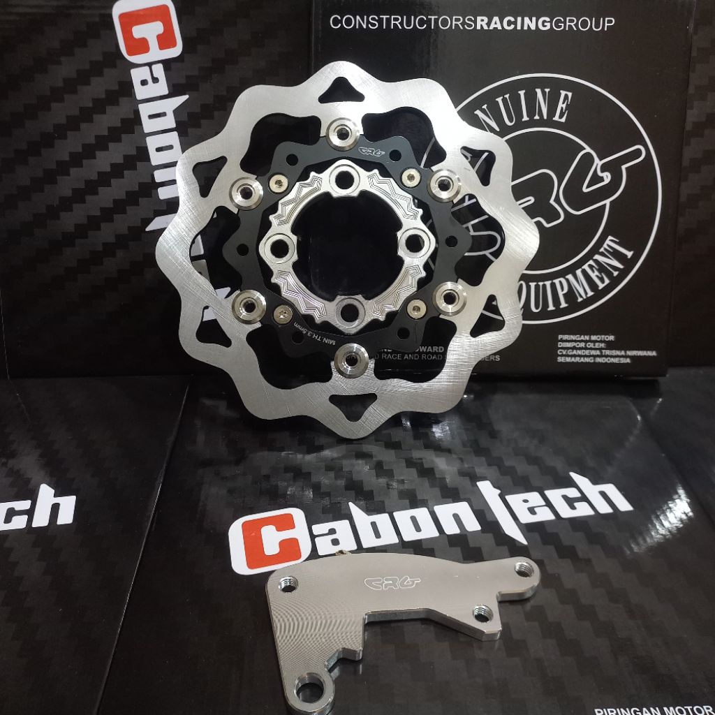 Piringan Disc Cakram Model Galfer CNC Laser CRG Disc Lebar Ukuran 220mm 260mm Piringan Motor Vario B