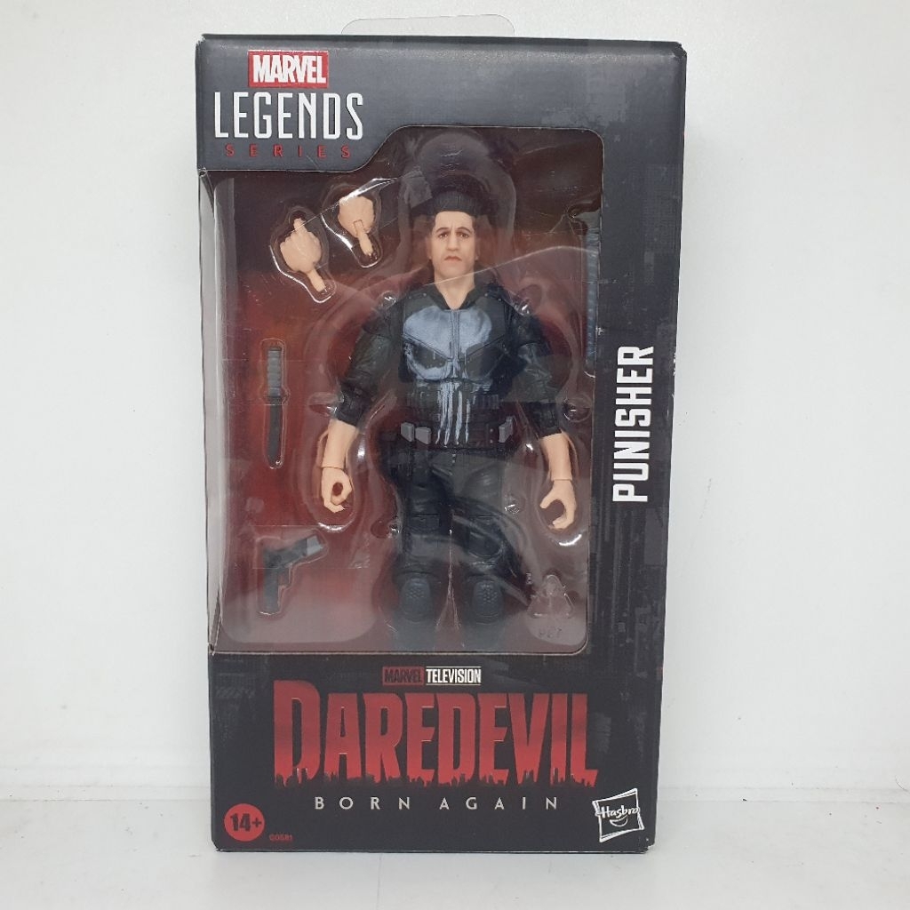 Marvel Legends Punisher Frank Castle Daredevil Born Again Defenders Avengers Netflix MISB