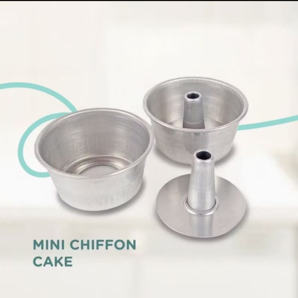 loyang chiffon mini loyang chiffon cake loyang chiffon press cetakan kue chiffon [neros]