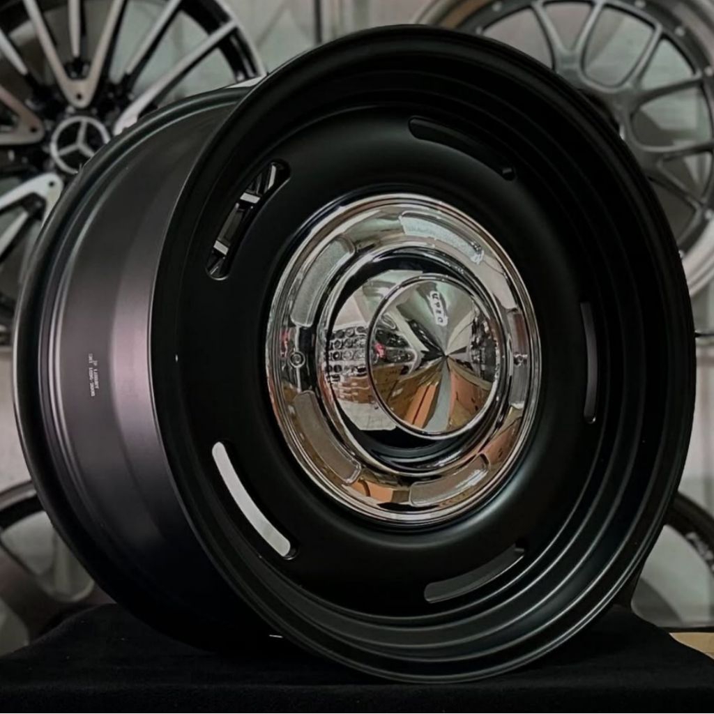 velg mobil r18 jf rally look flow forming pcd 5x108 lebar 8,5 velg mobil ring 18 velg mobil Chery om