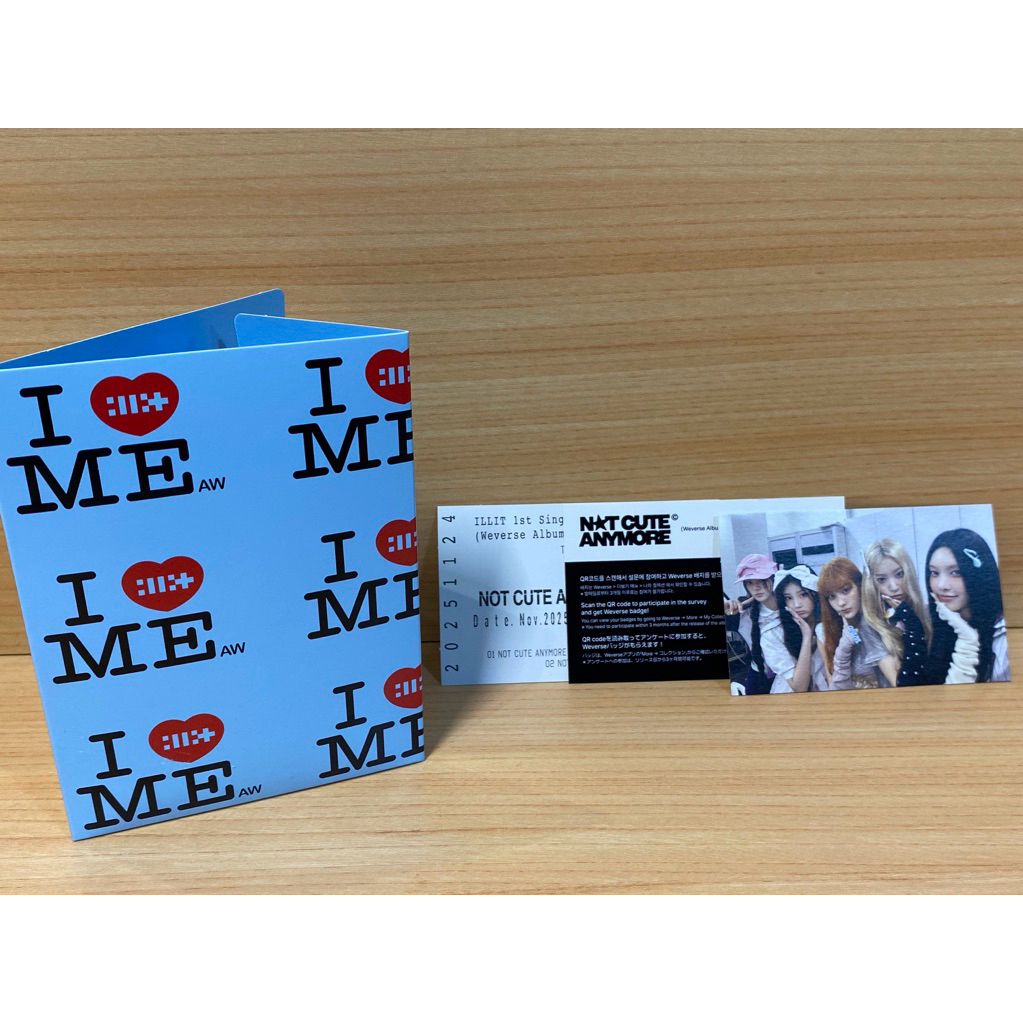 ILLIT 1st Single Album Not Cute Anymore Official Album Only