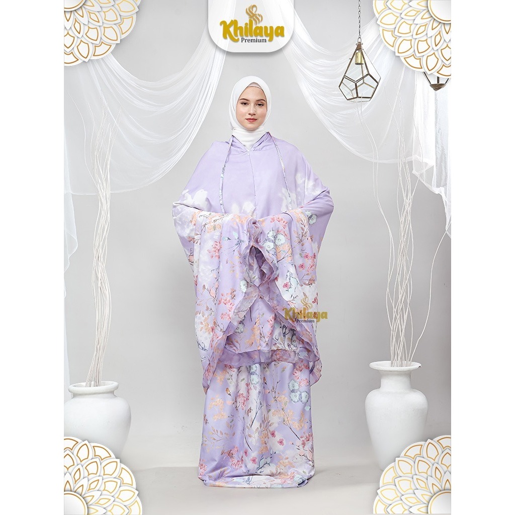 Antara Series Mukena Dewasa Jumbo Prayer Set Sajadah Traveling Silky Mahar Seserahan