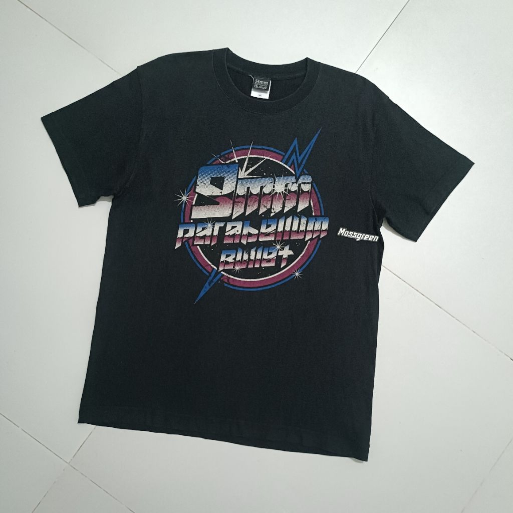 Kaos festival live tour band rock jepang 9mm parabellum bullet tag official ,M