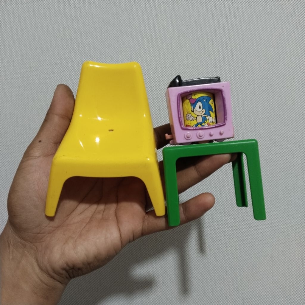 Set kursi & meja original IKEA + BONUS tv sonik