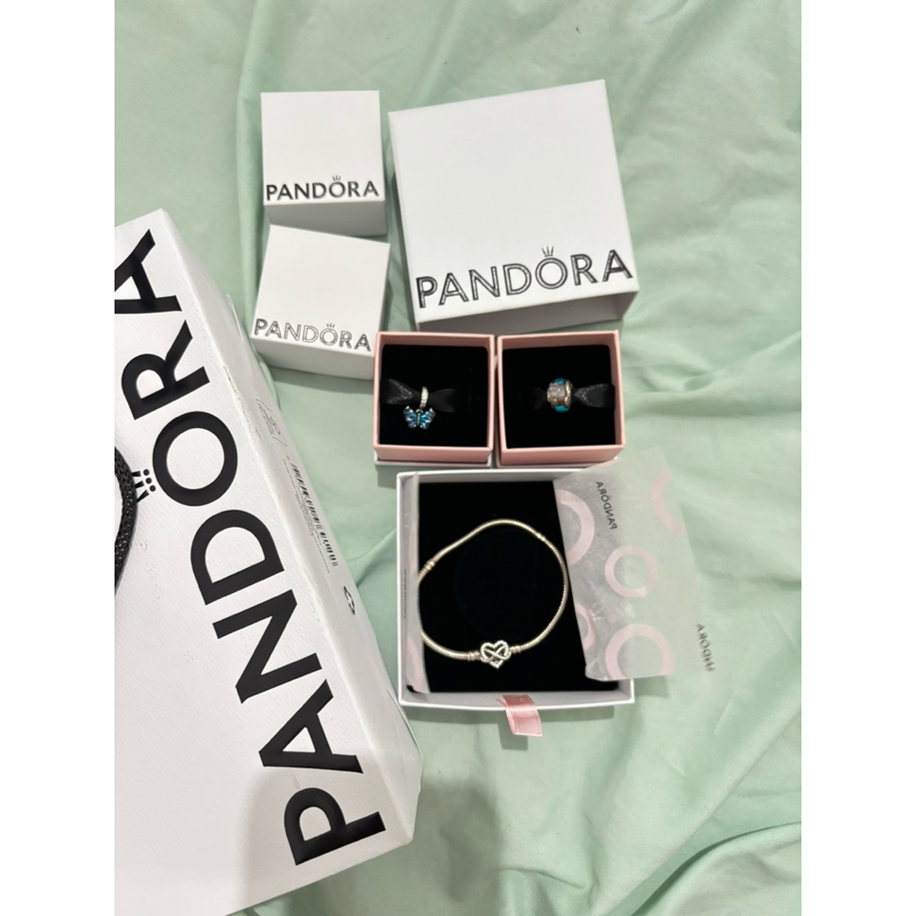 bracelet charm pandora original