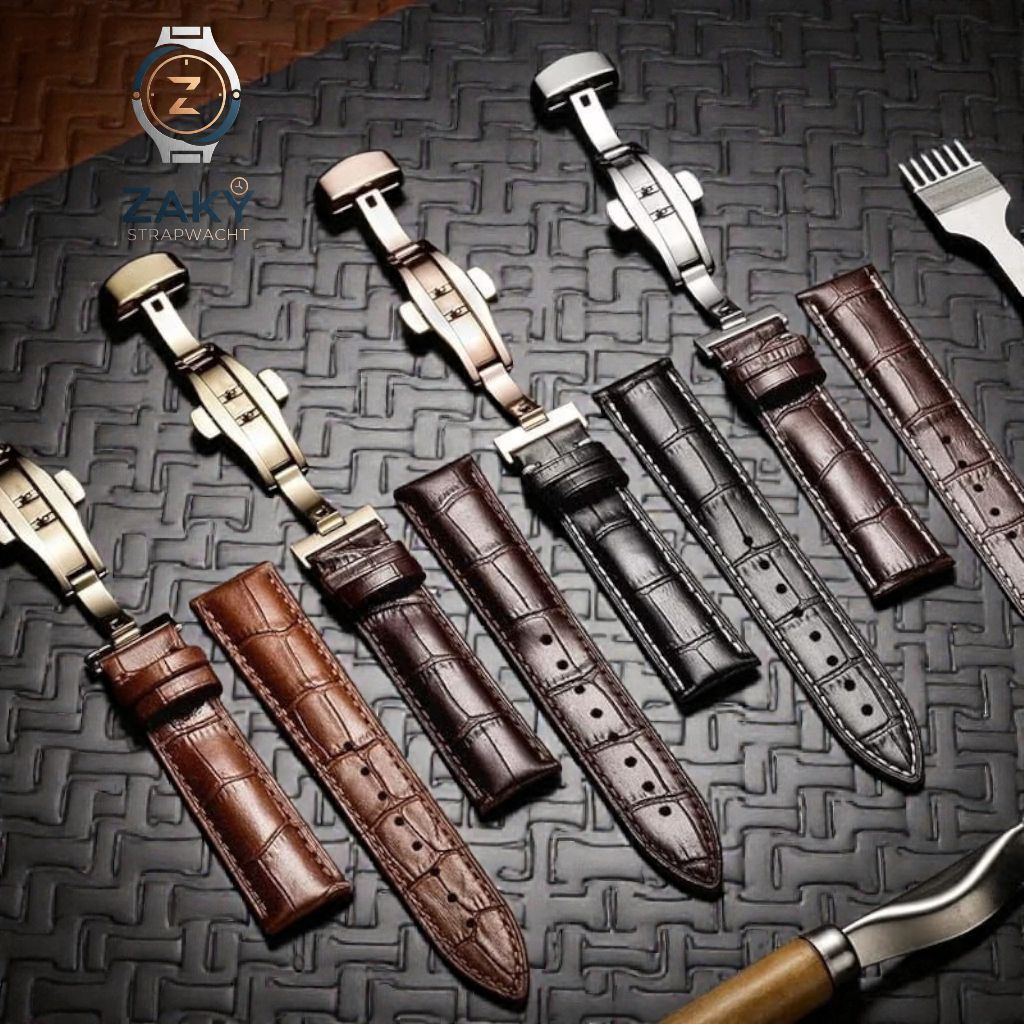 Tali Jam Tangan Strap Leather Tisot 1853 18mm 20mm 22mm 24mm Leather Strap