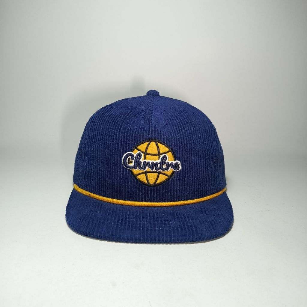 TOPI Ropheat Corduroy Full Nevy Dewasa Original Chr