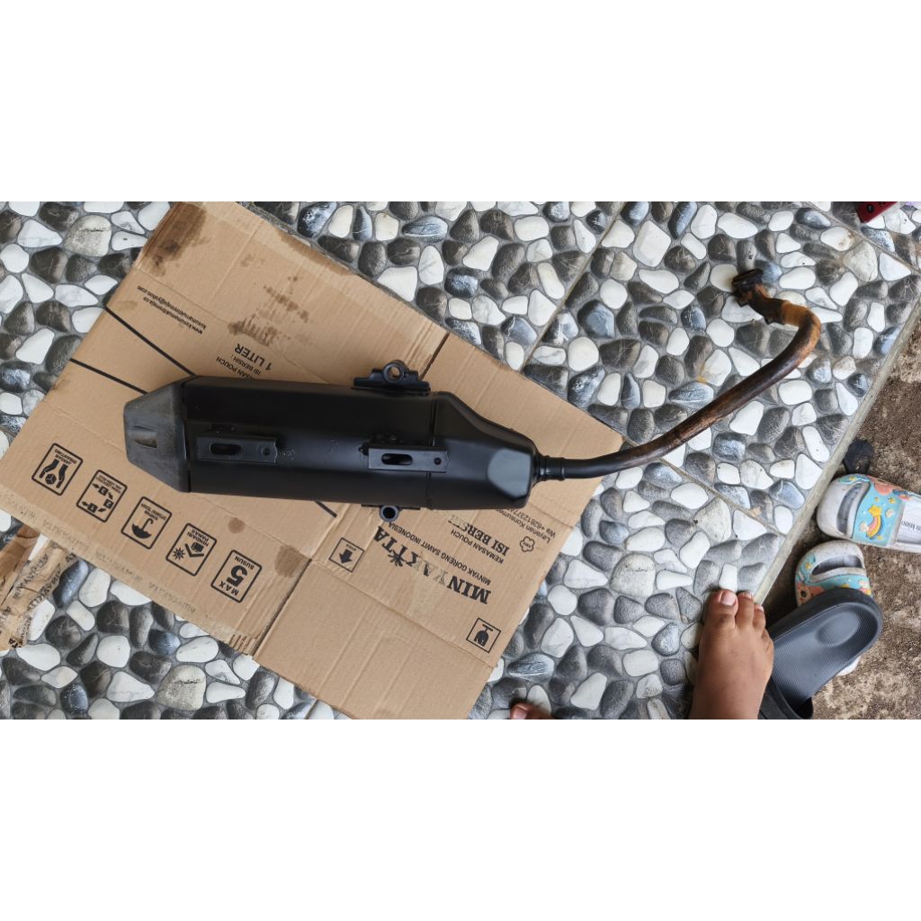 KNALPOT HONDA VARIO 150 NEW ORI SECOND COPOTAN