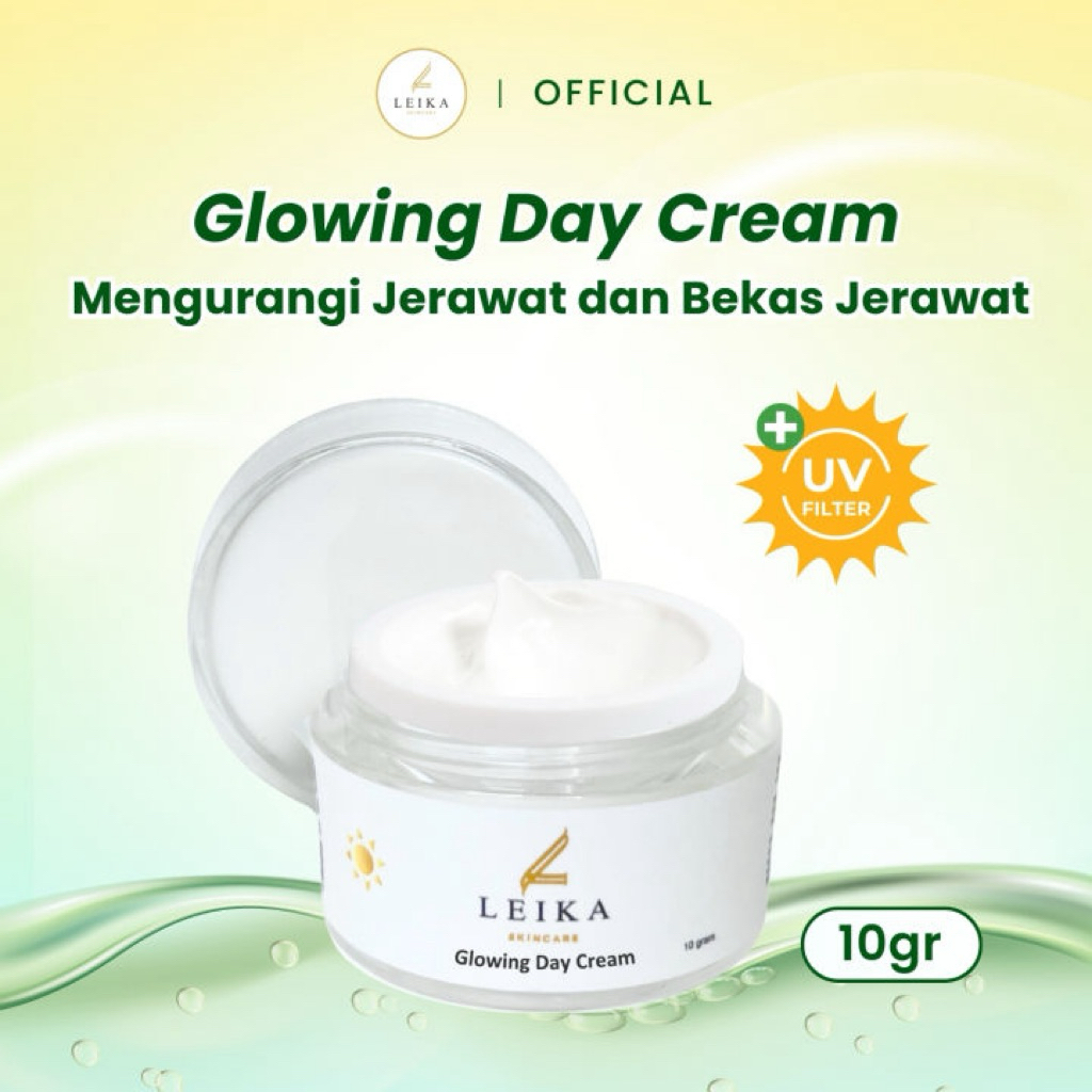 Leika Skincare Glowing Day Cream 10g