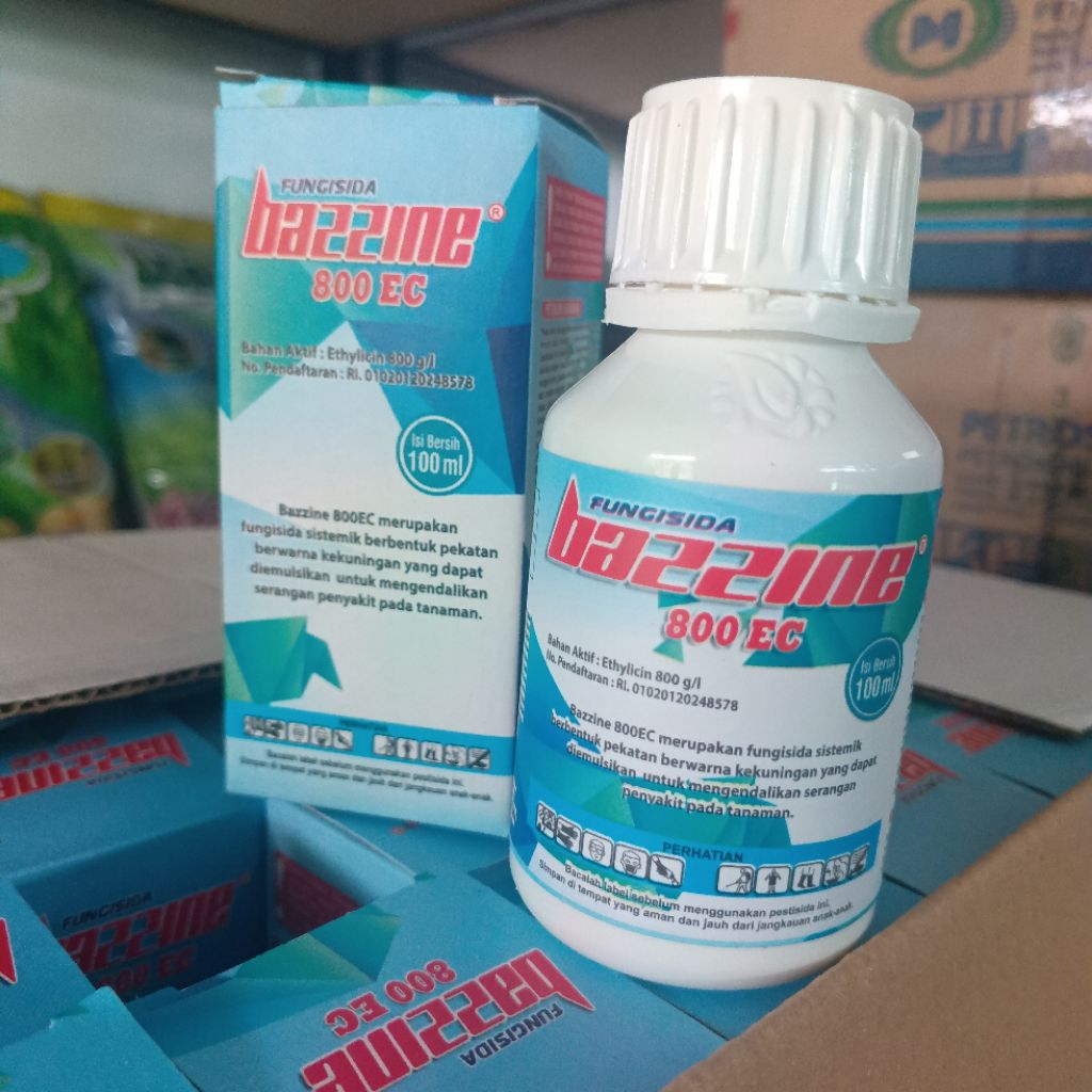 Fungisida Bahan Aktif Baru - Bazzine 800 EC 100ml - Kendalikan Fusarium - Bakteri dan Virus
