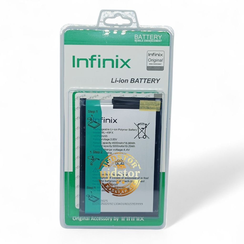 BATERAI BATRE INFINIX SMART 5 BL49FX ORIGINAL