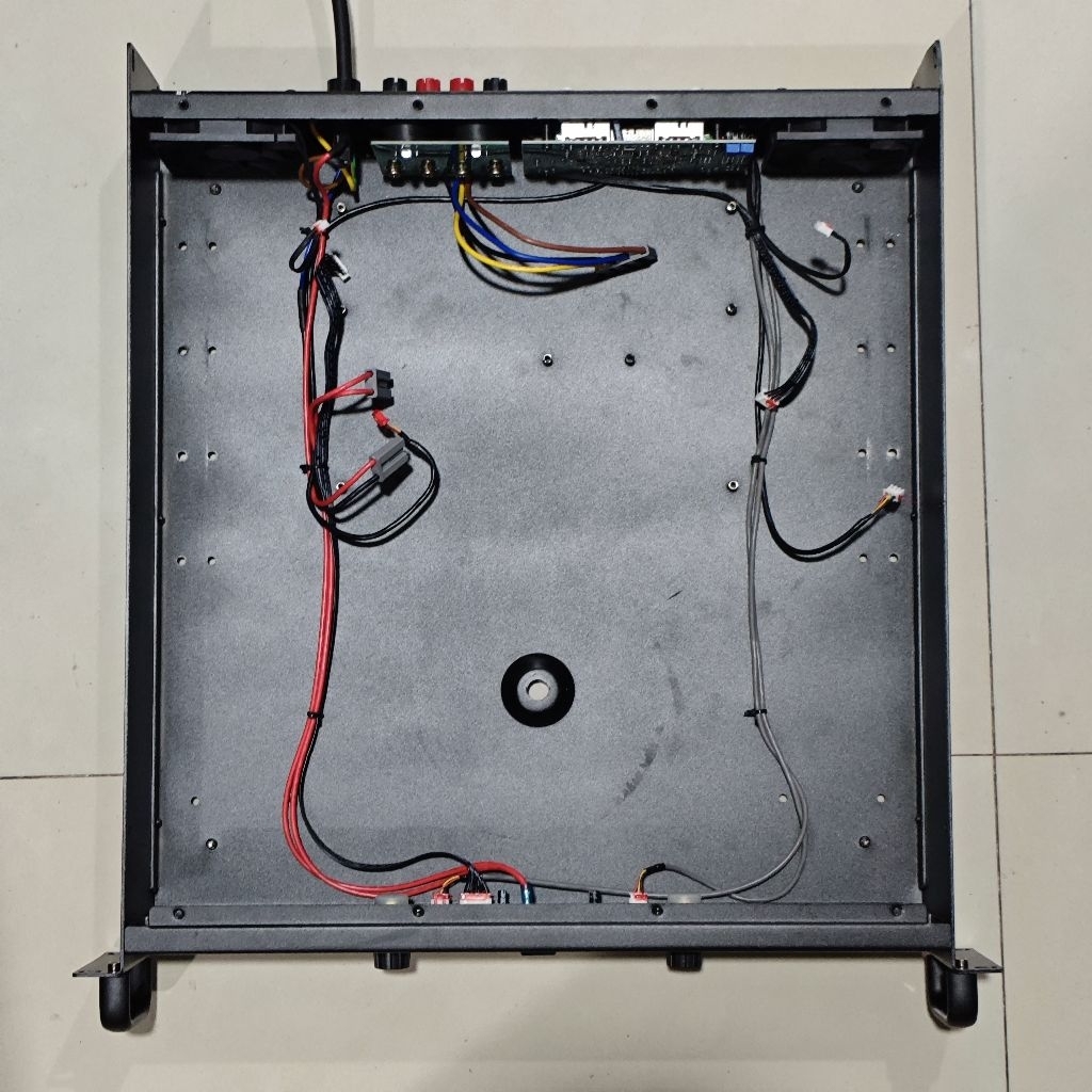 Kesing Box Power amplifier Ashley HM 1000 2u Body Komplit aksesoris Bodi HM1000 Casing copotan power