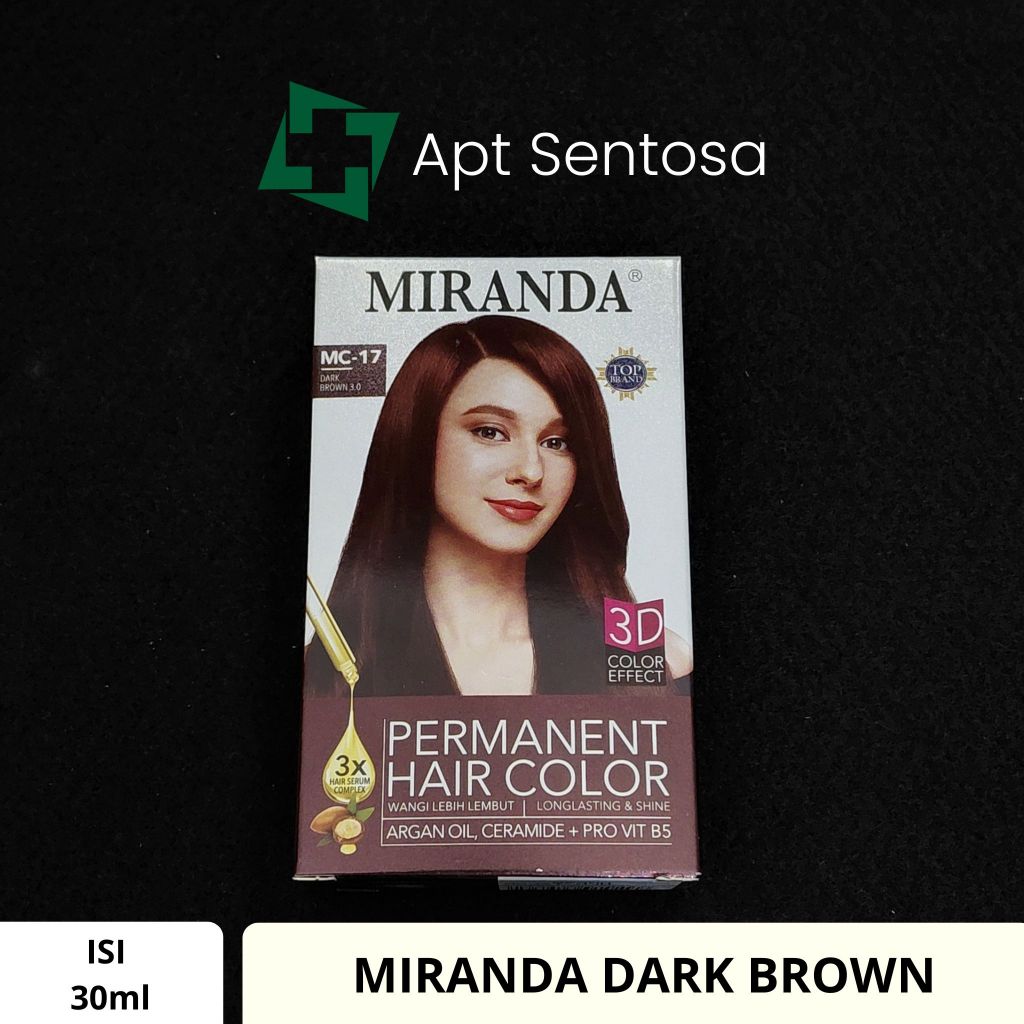 Miranda hair color dark brown Mc 17