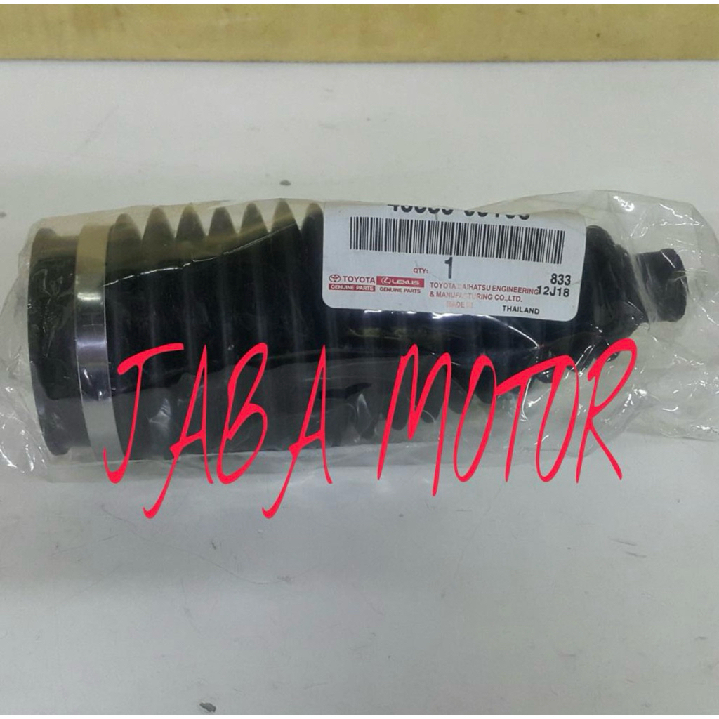 Karet boot rack end yaris-vios gen 2-Vios gen 3 original