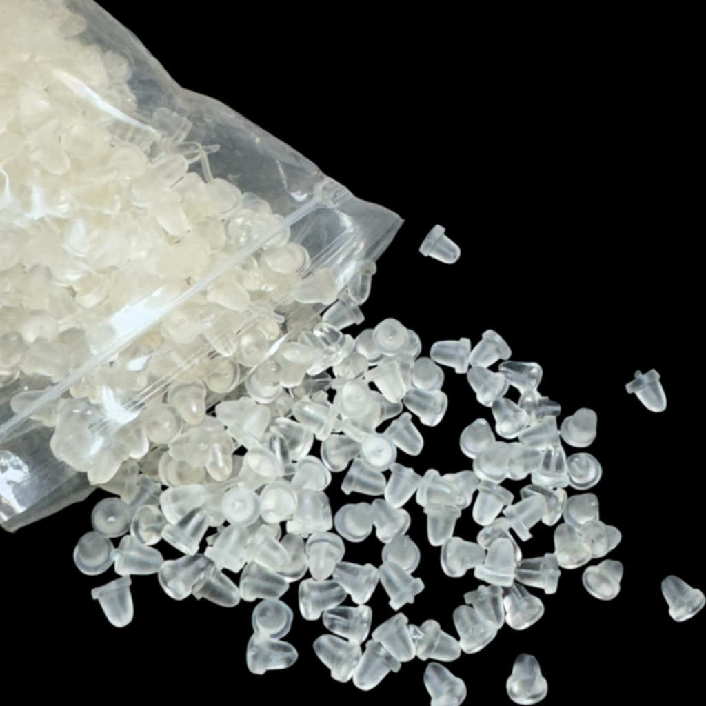 Karet anting giwang tusuk 4mm