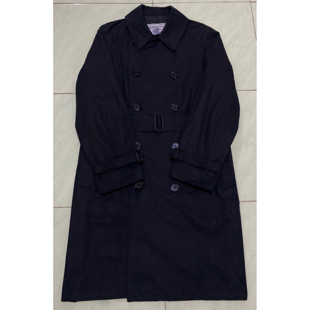 Coat Branded Burberry (Hitam) / Coat Burberry / Burberry trench Coat