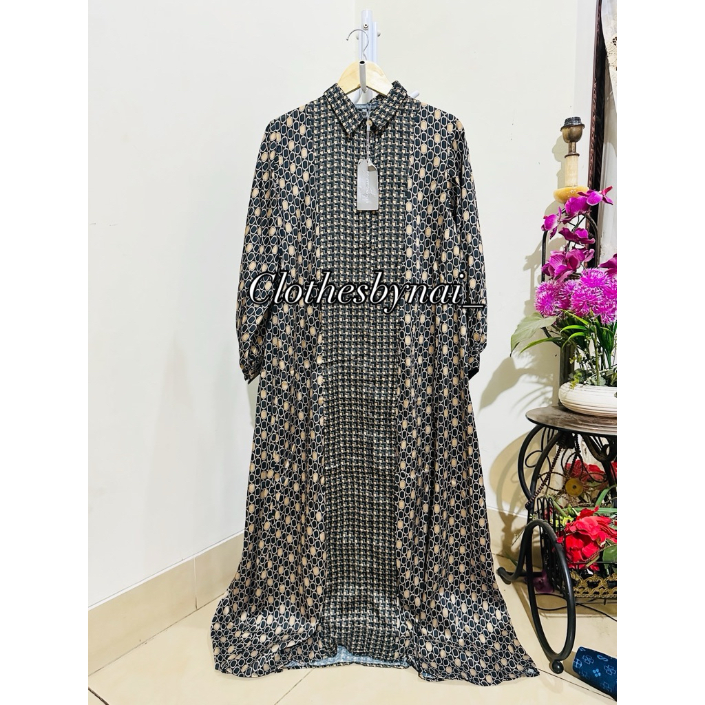 NEW BENANG JARUM AMONA DRESS