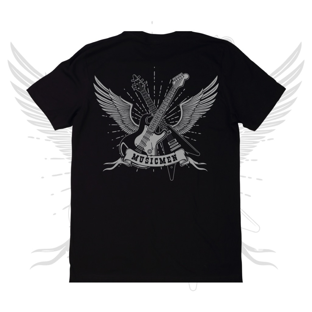 T-Shirt Musicmen Guitar Hero Series Original | Kaos Musik Original