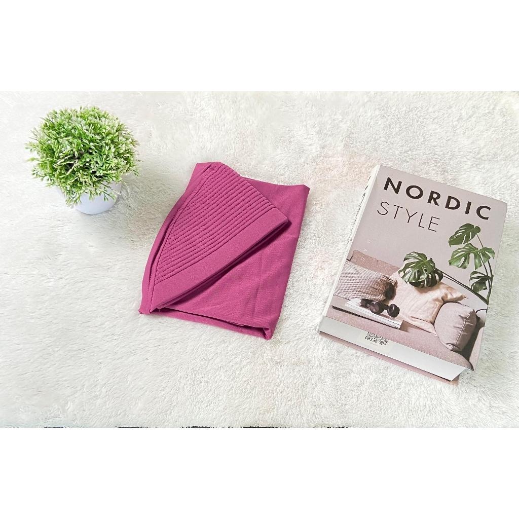 Hijab Sport Pet Tebal – Size S (Bergo Sport / Hijab Sporty Polos)