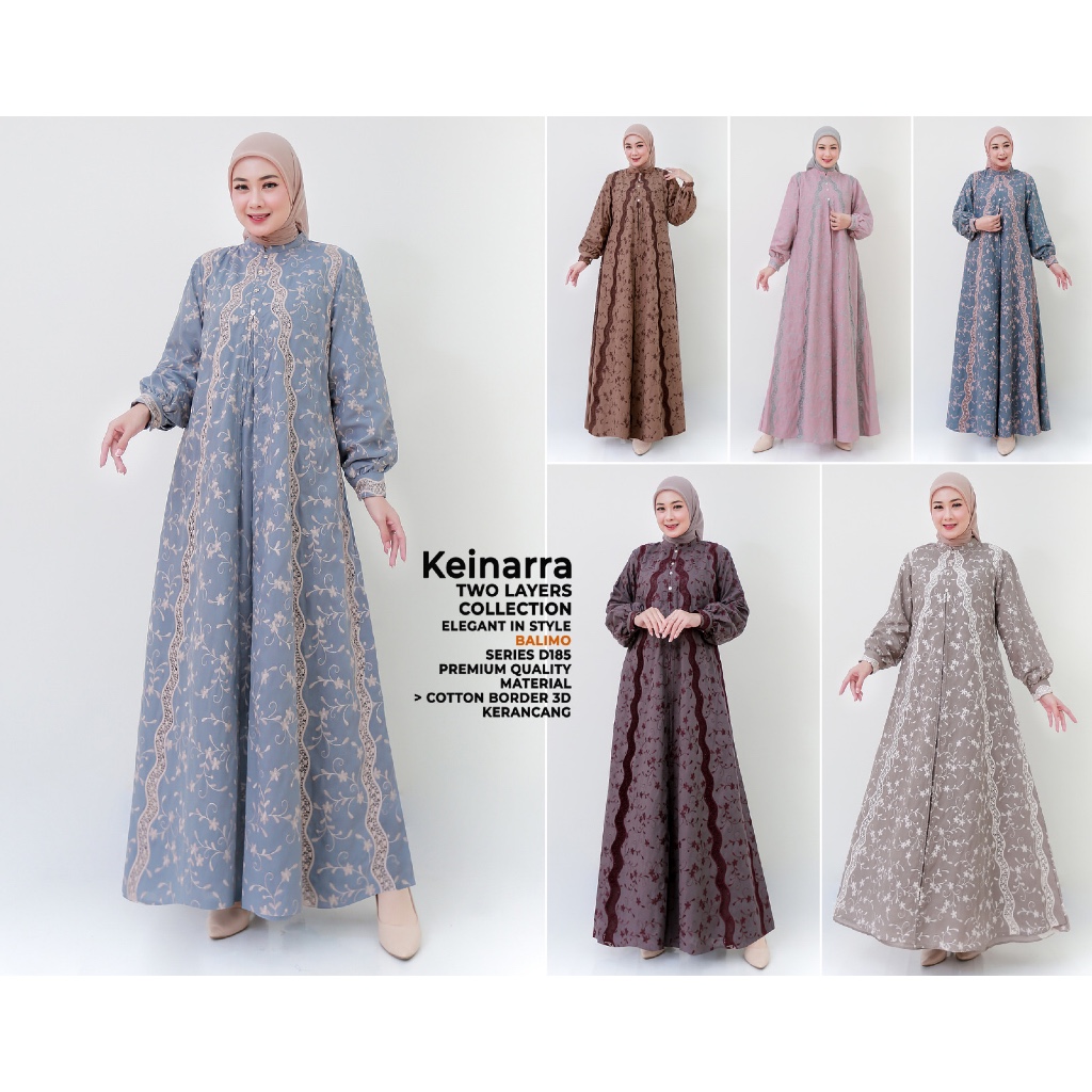 Balimo Keinarra / Gamis balimo / Balimo premium / Balimo Kerancang / Dress by Balimo