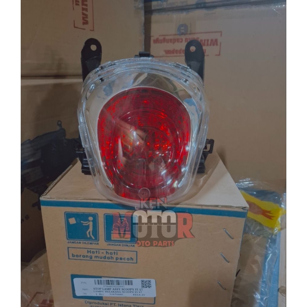 Reflektor Lampu Belakang Scoopy FI 2017 2018 2019