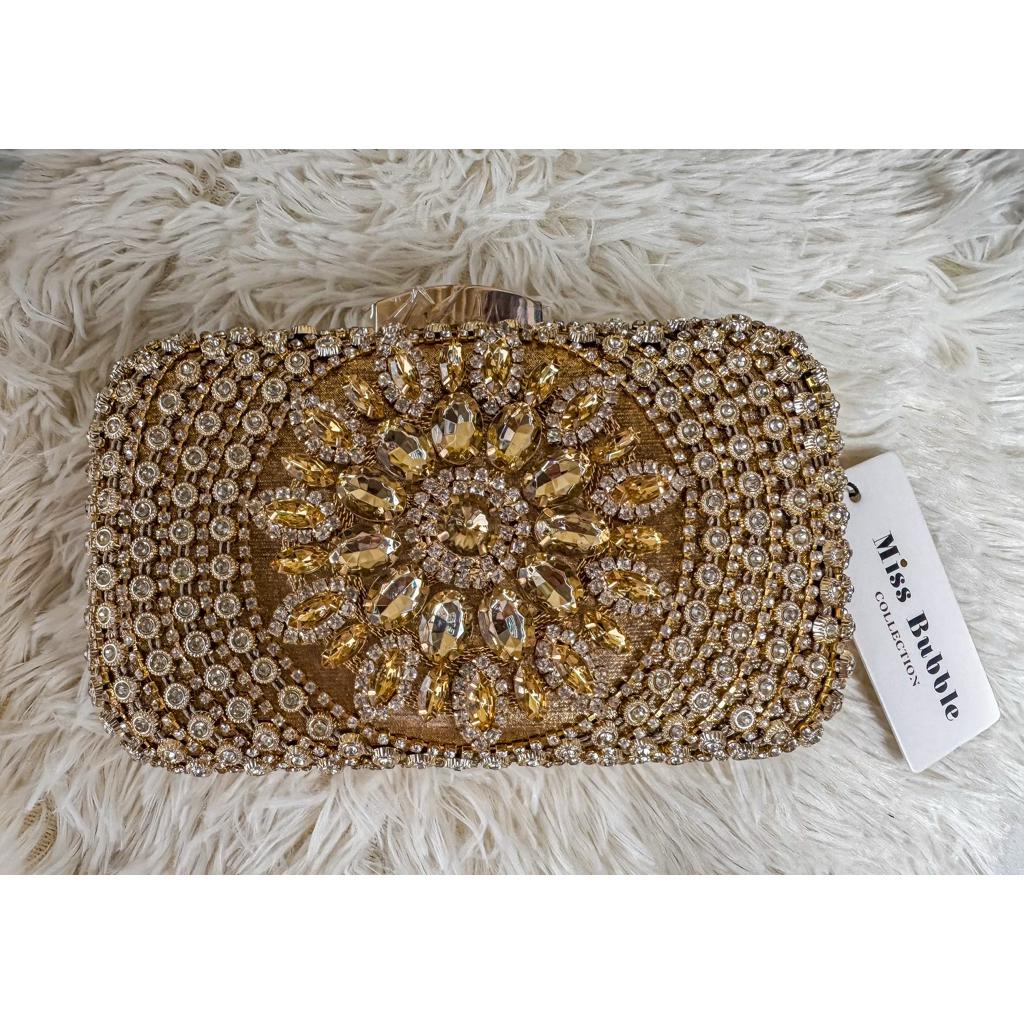 [NEW] CLUTCH TAS WANITA BLINK2 TAS PESTA CLUTCH PESTA MATA GOLD