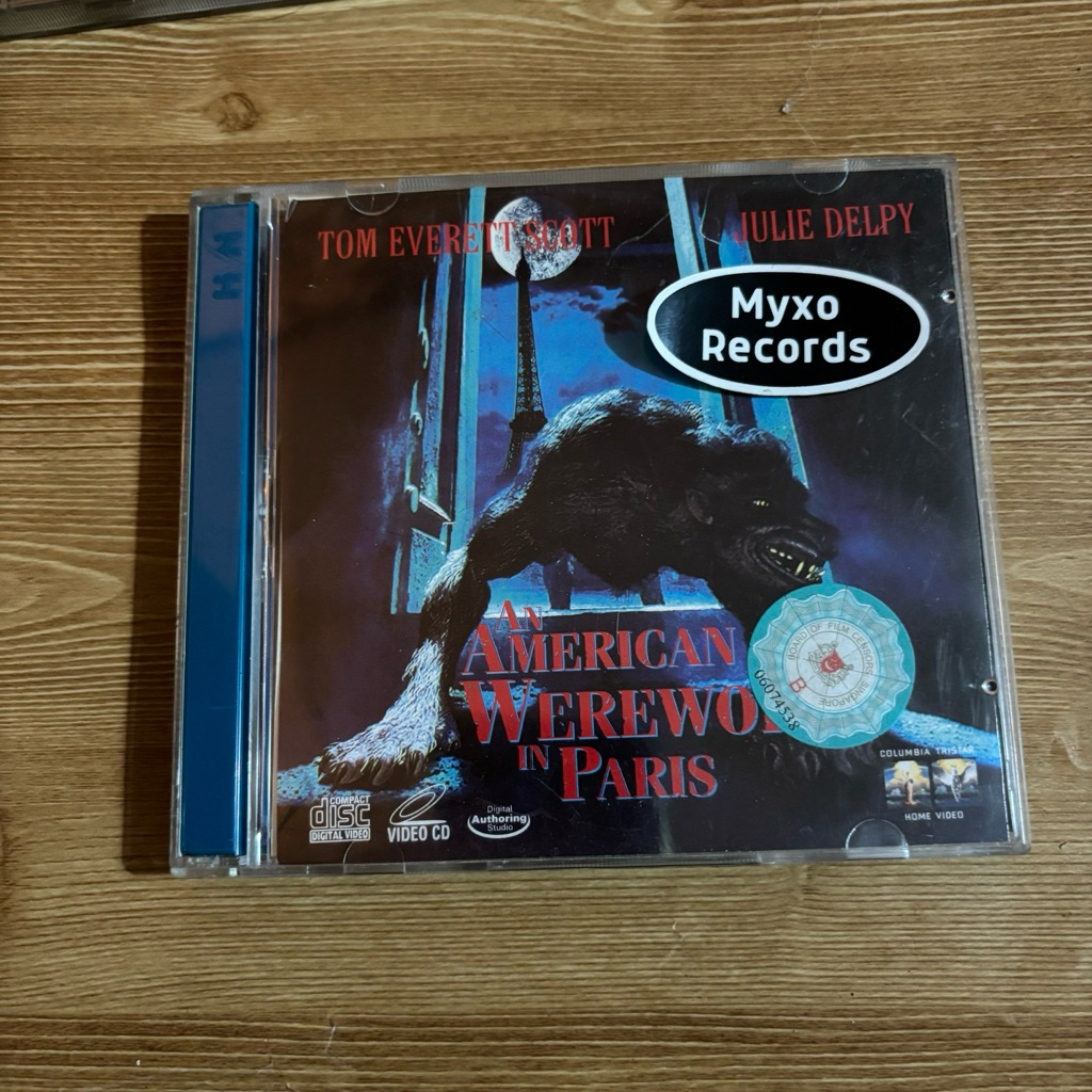 ORIGINAL VCD AMERICAN WEREWOLF IN PARIS