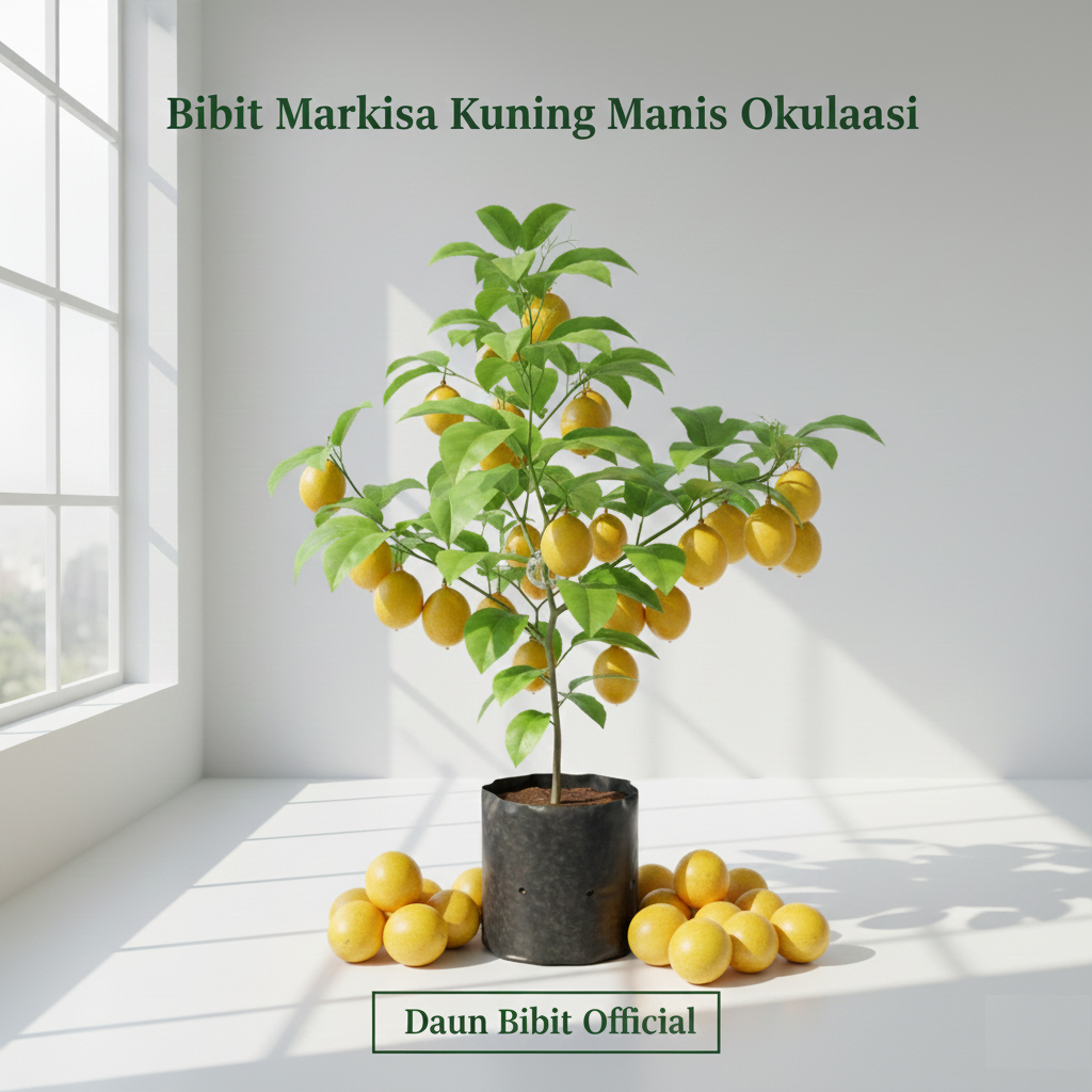 Bibit Markisa Kuning Manis Super Legit