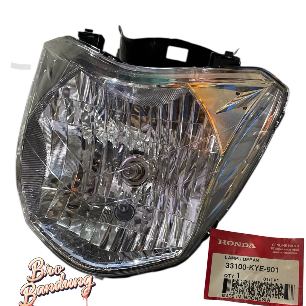 Headlight Assy Mega Pro 2010 33100KYE901 megapro mono 33100kye901