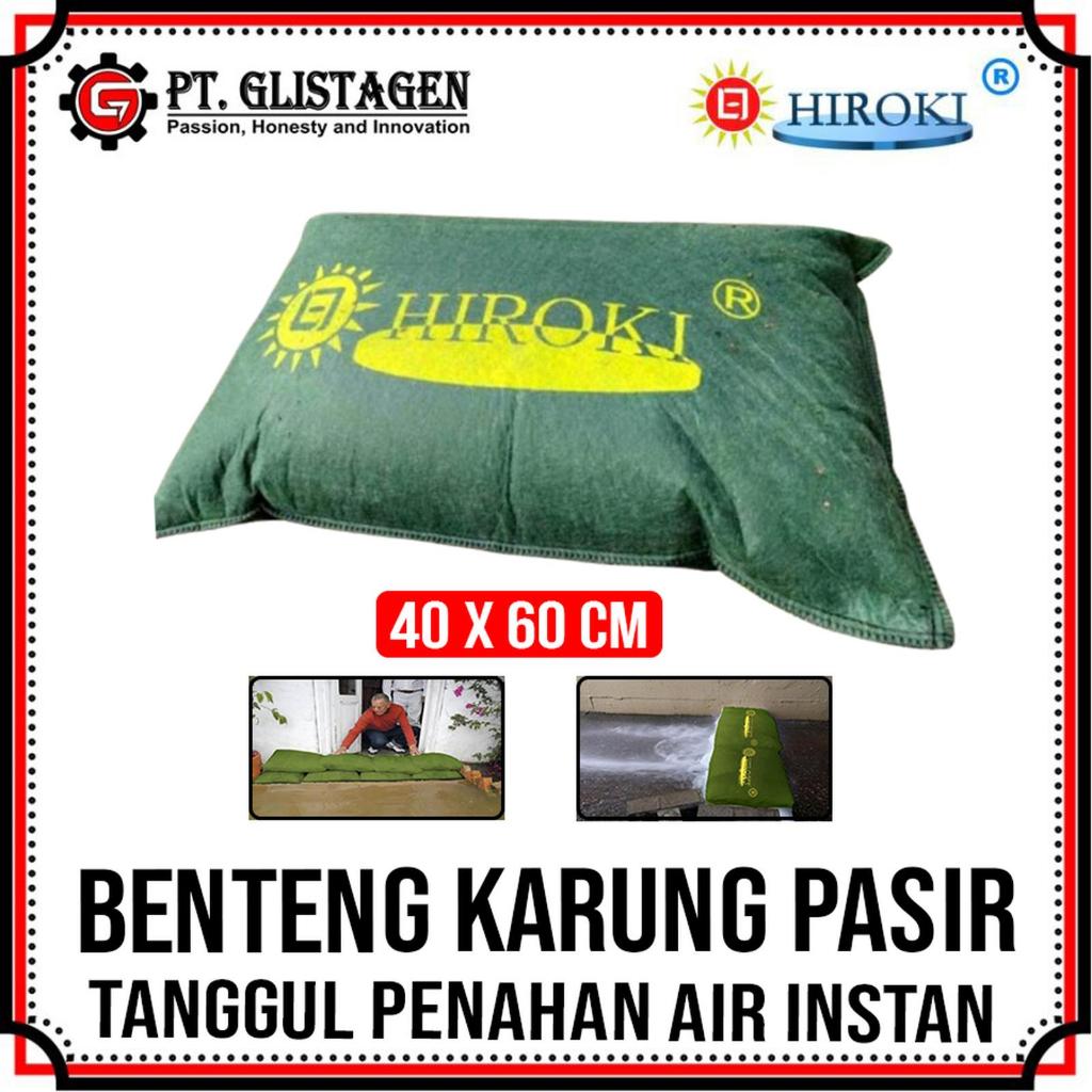 Hiroki Pasir Instant Benteng Tanggul Karung Pasir Tahan Air Banjir Penghalang Air Banjir Tas Pasir I