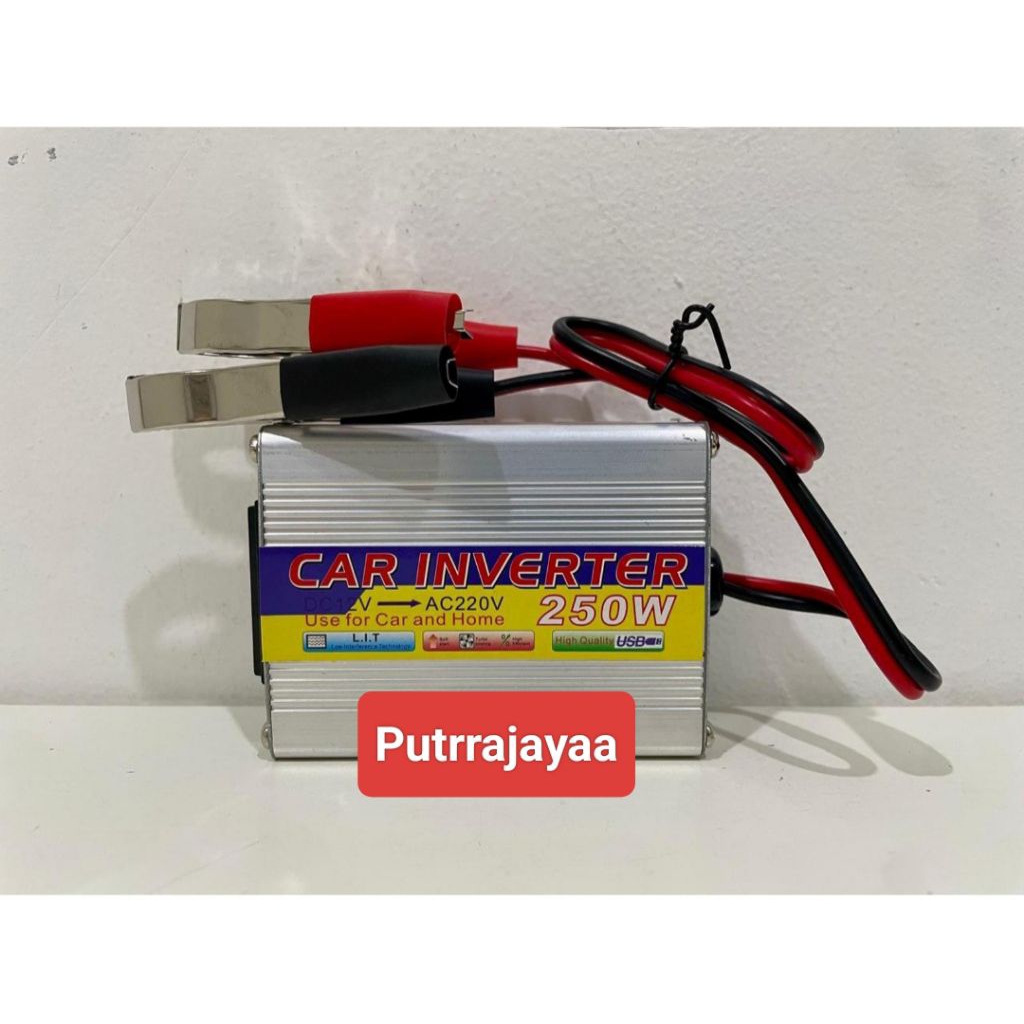 DC - AC Inverter 250 Watt 12 Volt to 220 Volt / Inverter 250W DC 12V ke AC 220V
