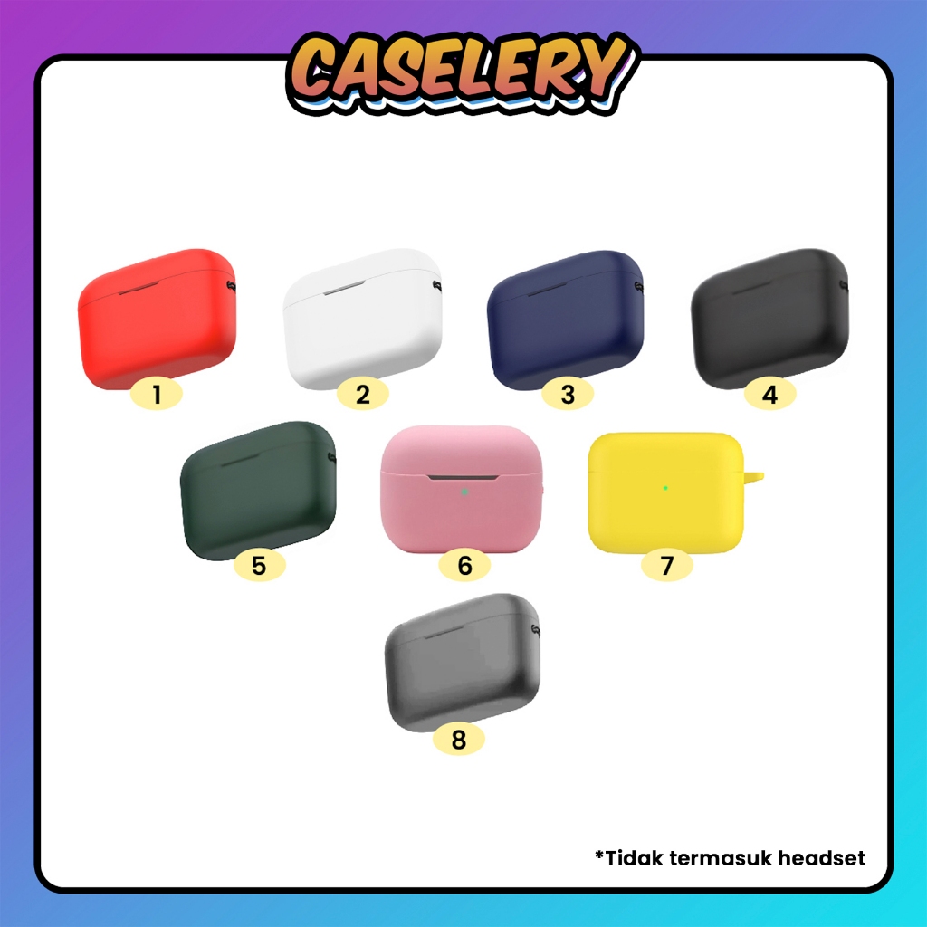 [AD] Case Soundcore Anker A20i Cover Silicone Premium Quality Warna Polos A20i Anker