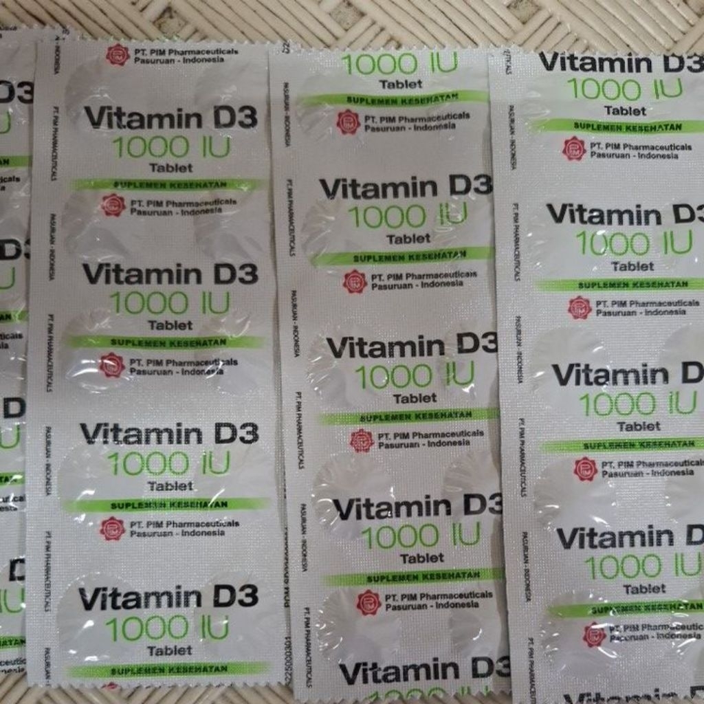 vitamin d3 1000 iu strip