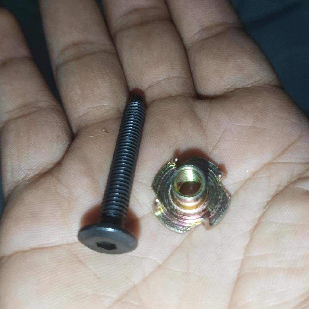 BAUT CAKAR BAUT SPEAKER M6 PANJANG 4CM 1 SET