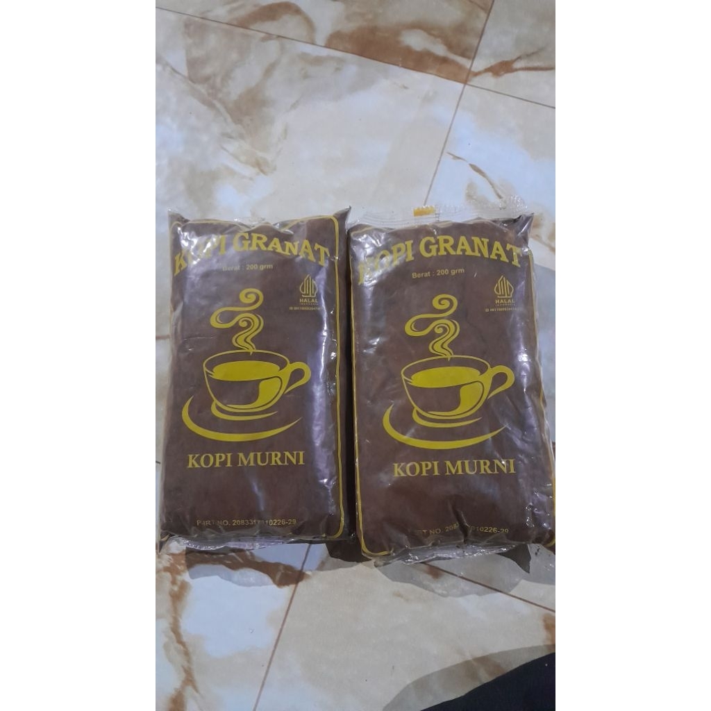 KOPI LELET GRANAT original kopi lasem
