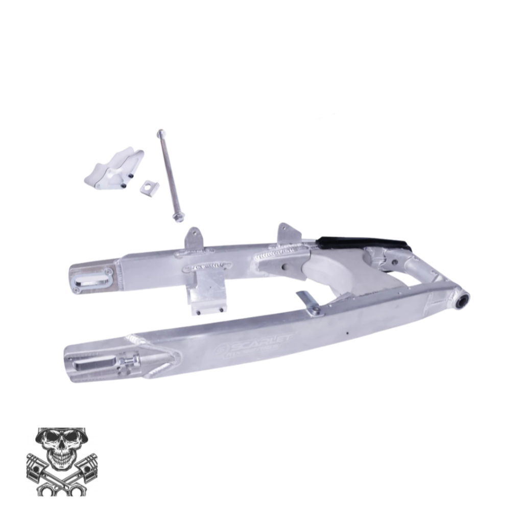 Swing Arm Lengan Ayun Model KLX 140 Extended Version Original Scarlet