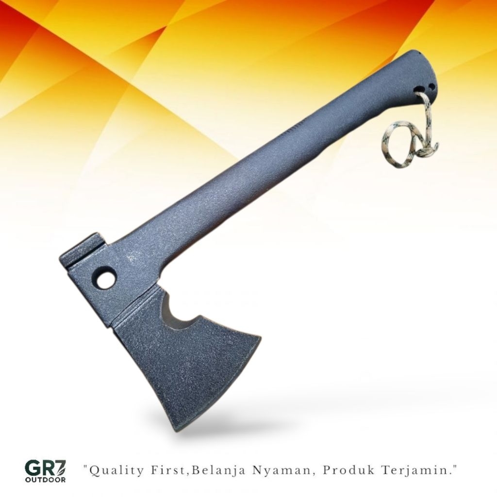 Kapak Survival Multifugsi Outdoor Camping 5 in 1 Include Sarung / Kapak Survival / Survival Kit