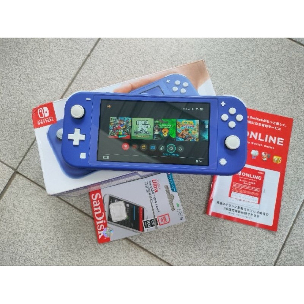Nintendo Switch Lite CFW Dualboot 128gb