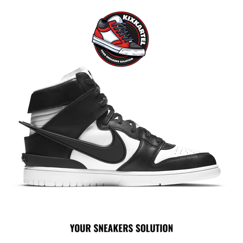 Nike Dunk High x AMBUSH High Ambush Blackwhite Authentic
