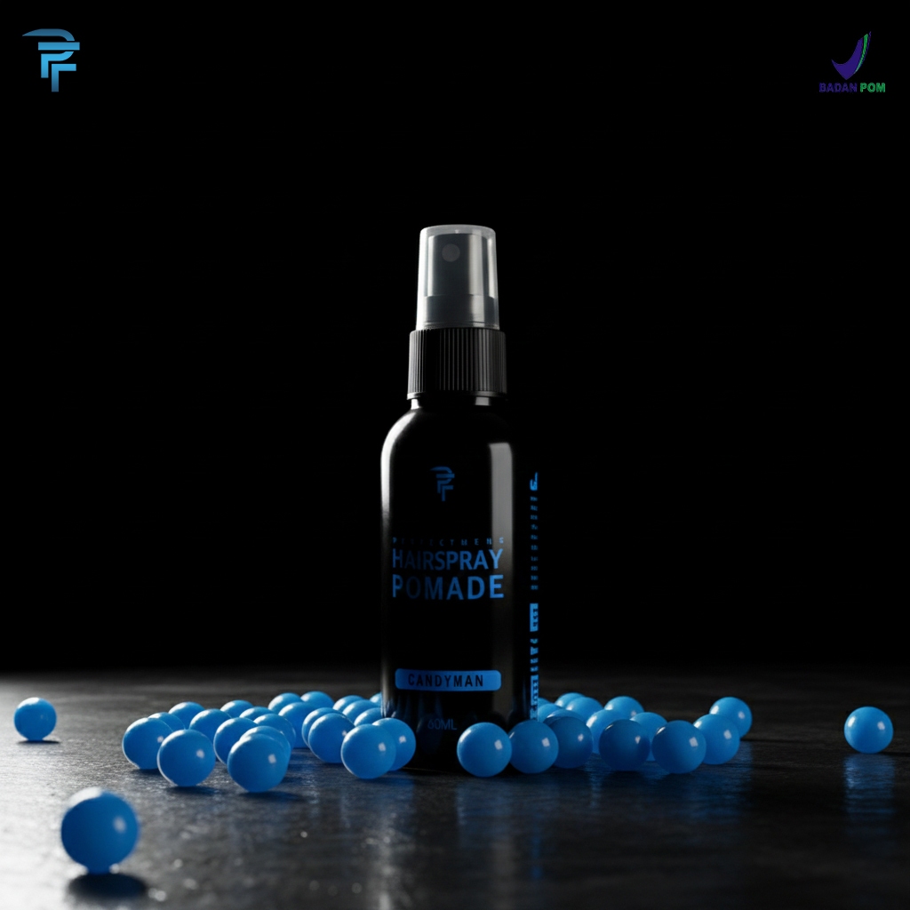 POMADE CAIR PERFECTMENS HAIR SPRAY POMADE Pelurus rambut permanen pomade cair parfum rambut hair spr