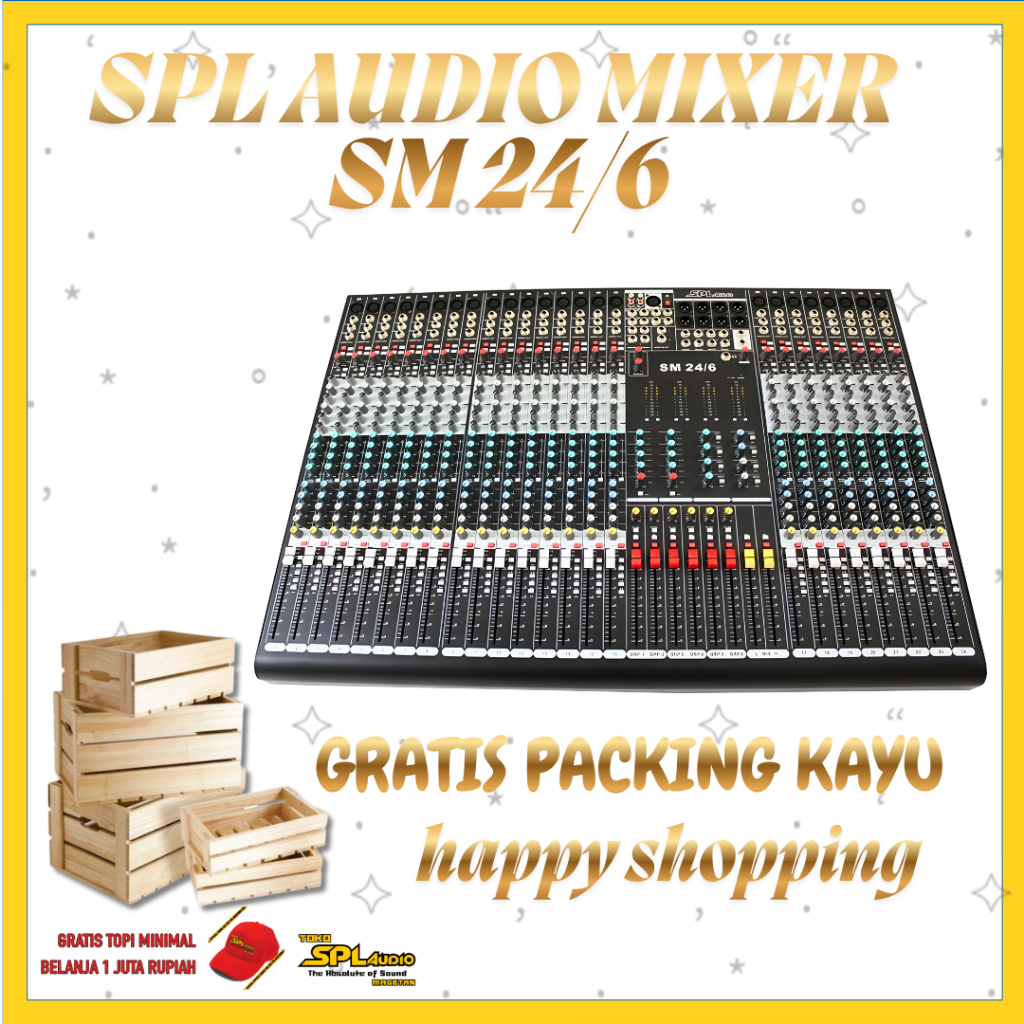 SPL Audio Mixer SM 24/6